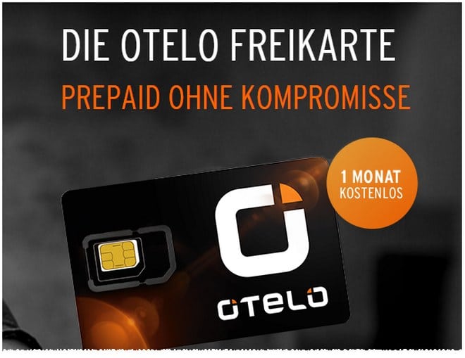 Otelo Freikarte: Gratis D2 SIM-Karte 800 MB - Vodafone-Netz